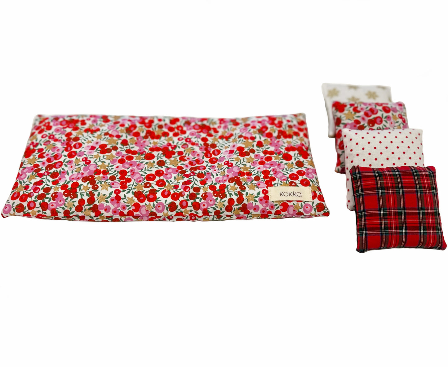 Lavender/Flaxseed Eye Pillow + Mini Sachet Holiday Gift Set