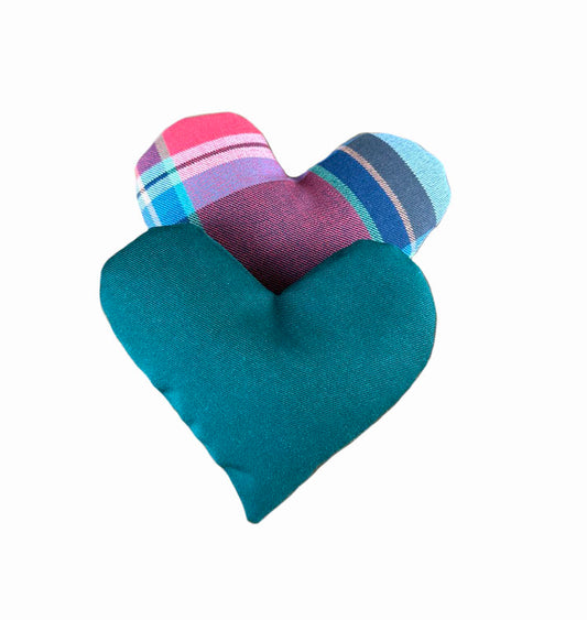 Lavender and Flaxseed Holiday Cotton Hearts Gift Set