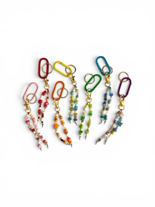 Bag Charm Key Rings