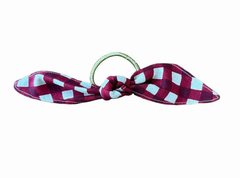 Holiday Print Hair Ties